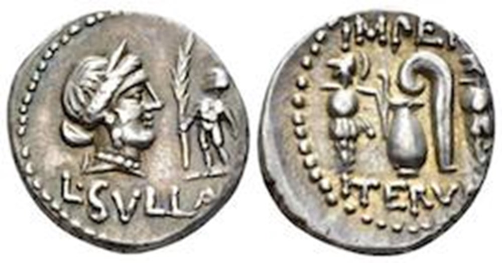 monnaies antiques romaines imperiales et republicaines 084 083 cornelia