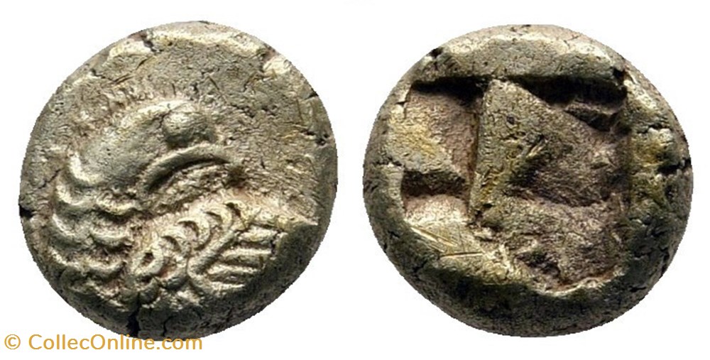 IONIE - INCERTAIN (Abydos?) 1/12 stater - 520 avant J.-C. monnaies antiques grecques ionie incertain abydos 1 12 stater 520 avant j c