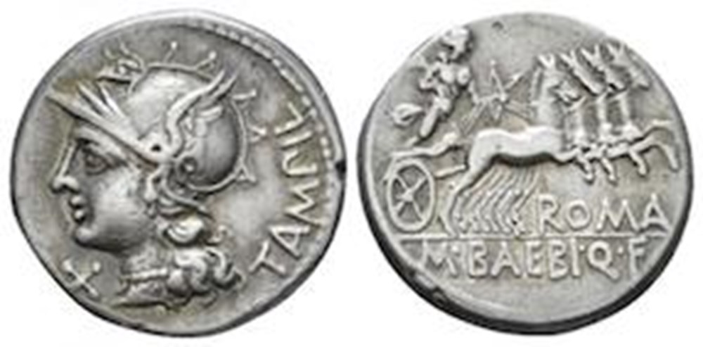 monnaies antiques romaines imperiales et republicaines 137 baebia
