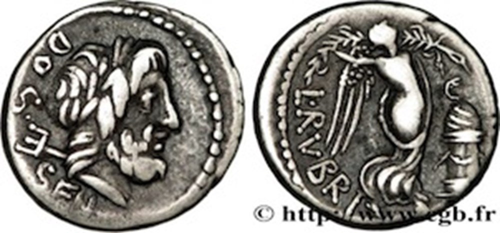 (- 087) Rubria'' monnaies antiques romaines imperiales et republicaines 087 rubria
