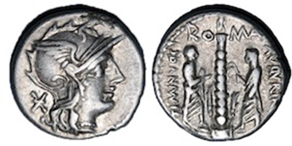monnaies antiques romaines imperiales et republicaines 134 minucia