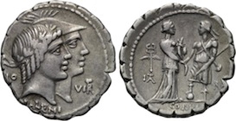 (- 070) Fufia' monnaies antiques romaines imperiales et republicaines 070 fufia