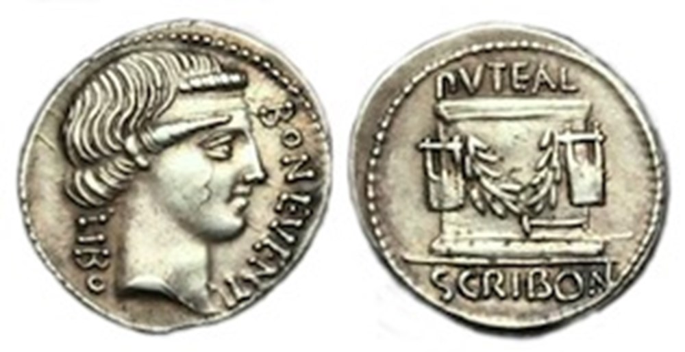 (- 062) Scribonia' monnaies antiques romaines imperiales et republicaines 062 scribonia