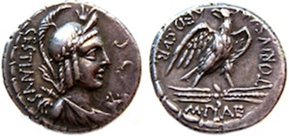 monnaies antiques romaines imperiales republicaines 067 plaetoria