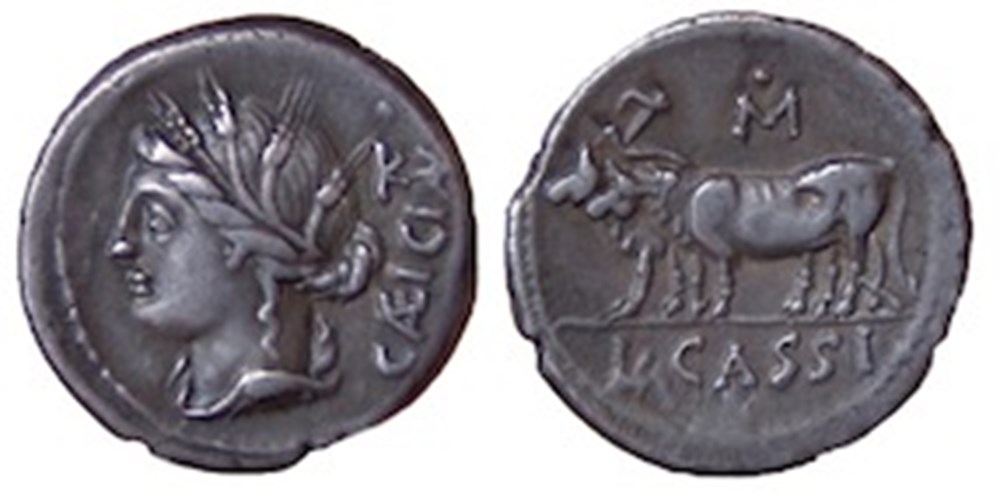 monnaies antiques romaines imperiales et republicaines 102 cassia