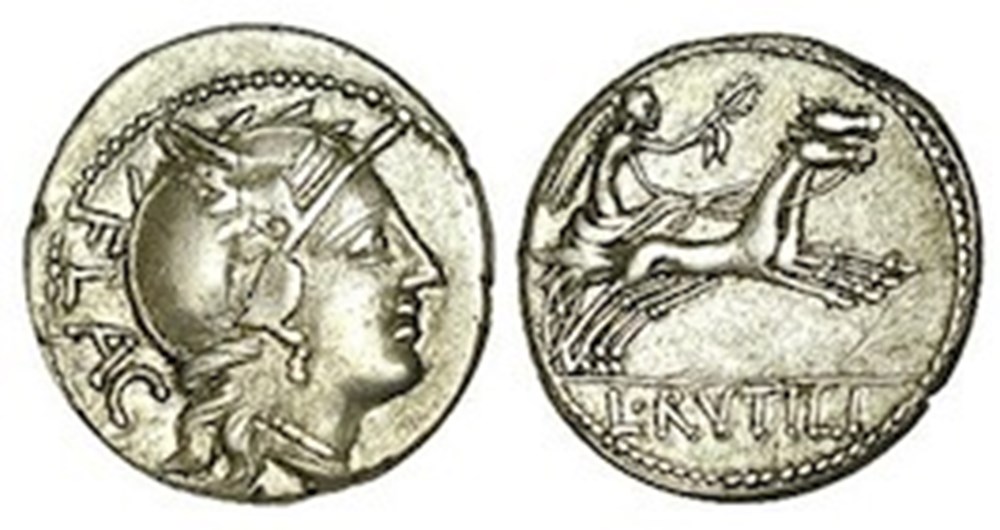 monnaies antiques romaines imperiales et republicaines 077 rutilia