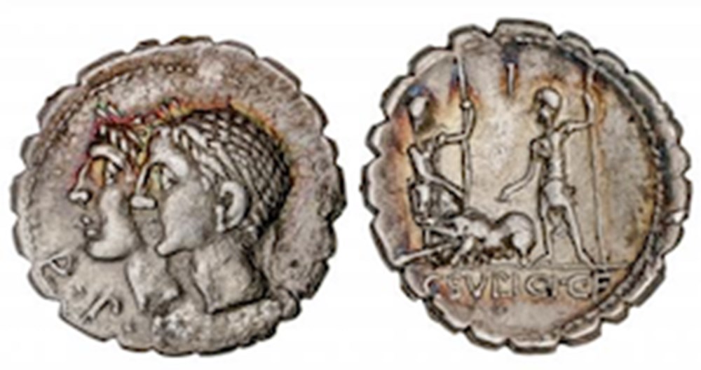 monnaies antiques romaines imperiales et republicaines 106 sulpicia