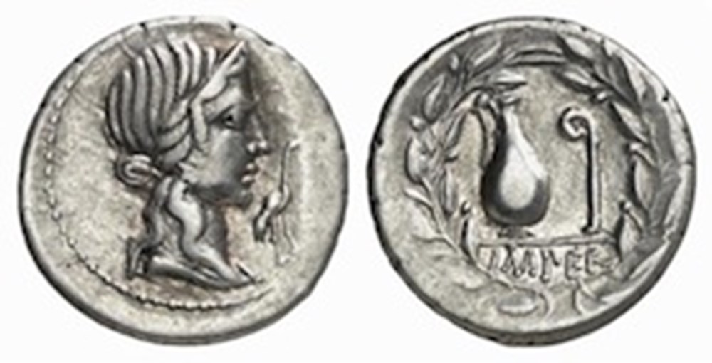 monnaies antiques romaines imperiales et republicaines 081 caecilia