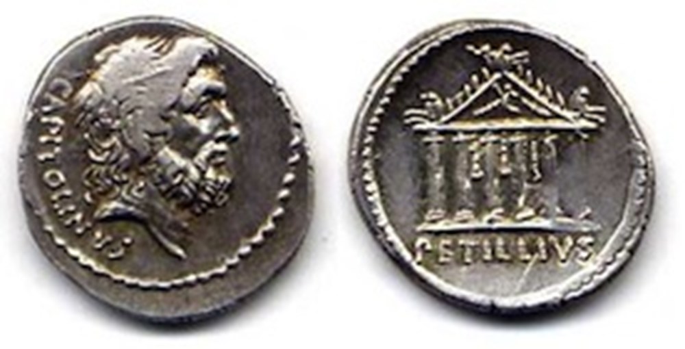 monnaies antiques romaines imperiales republicaines 043 petillia