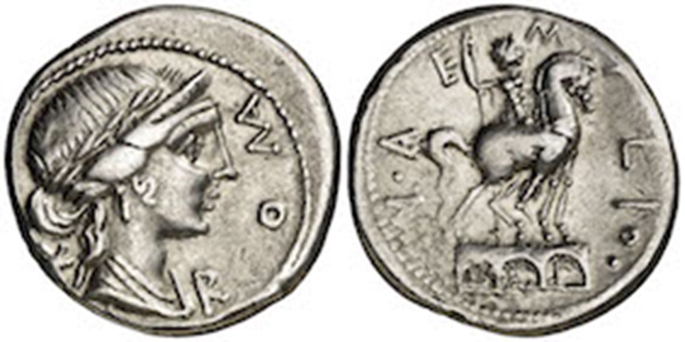 monnaies antiques romaines imperiales et republicaines 114 113 aemilia