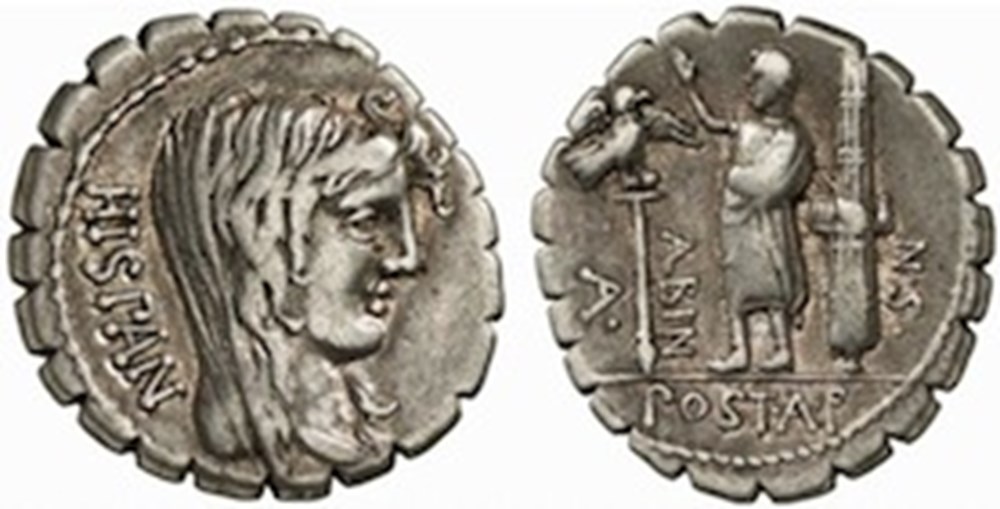 monnaies antiques romaines imperiales et republicaines 081 postumia