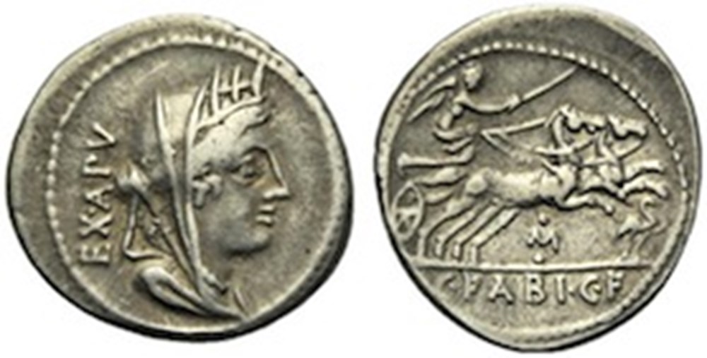monnaies antiques romaines imperiales et republicaines 102 fabia