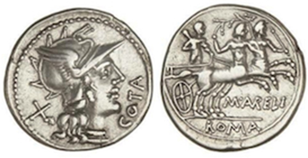 (- 139) Aurelia monnaies antiques romaines imperiales et republicaines 139 aurelia