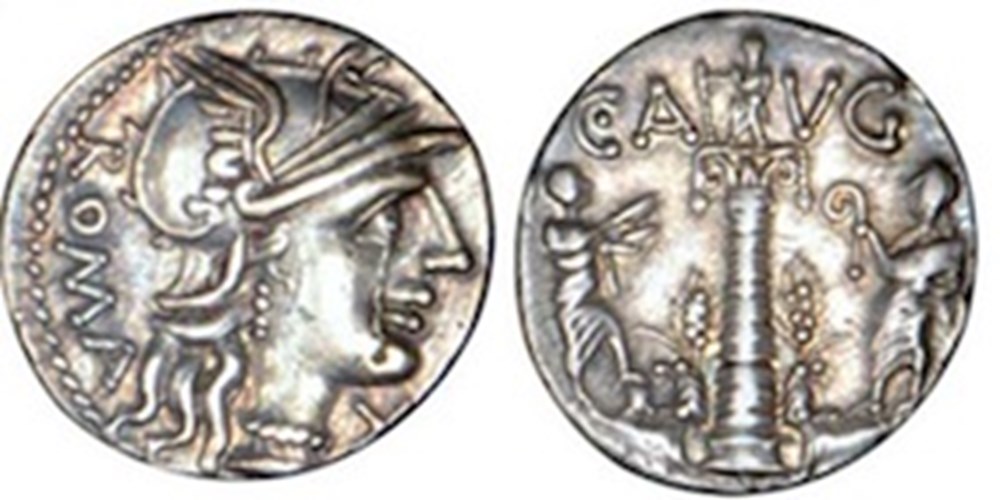 (- 135) Minucia' monnaies antiques romaines imperiales et republicaines 135 minucia