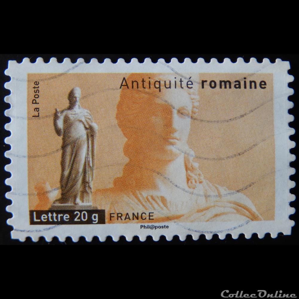 04007 Antiquité romaine Statue de Junon 20 gr timbre france 04007 antiquite romaine statue de junon 20 gr