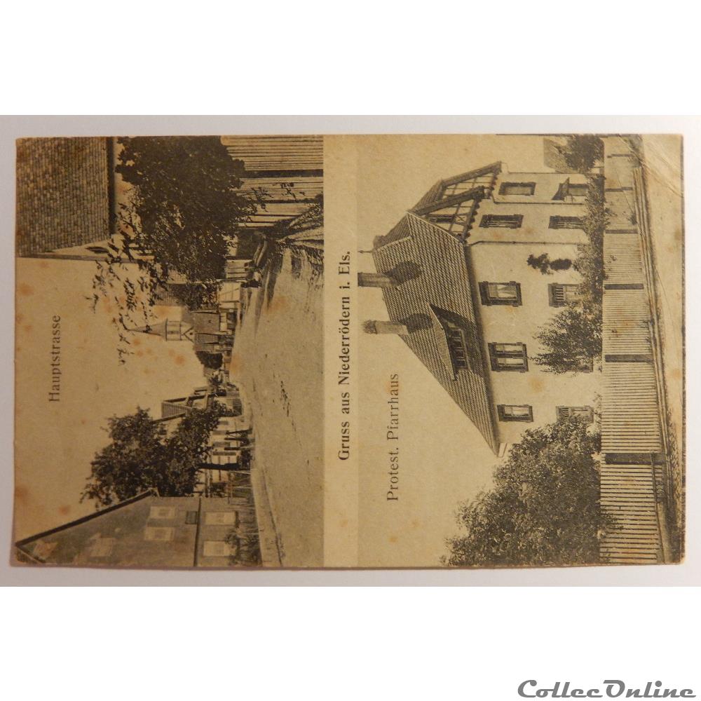 CPA de Niederrödern, Bas-Rhin carte postale france alsace cpa de niederrodern bas rhin