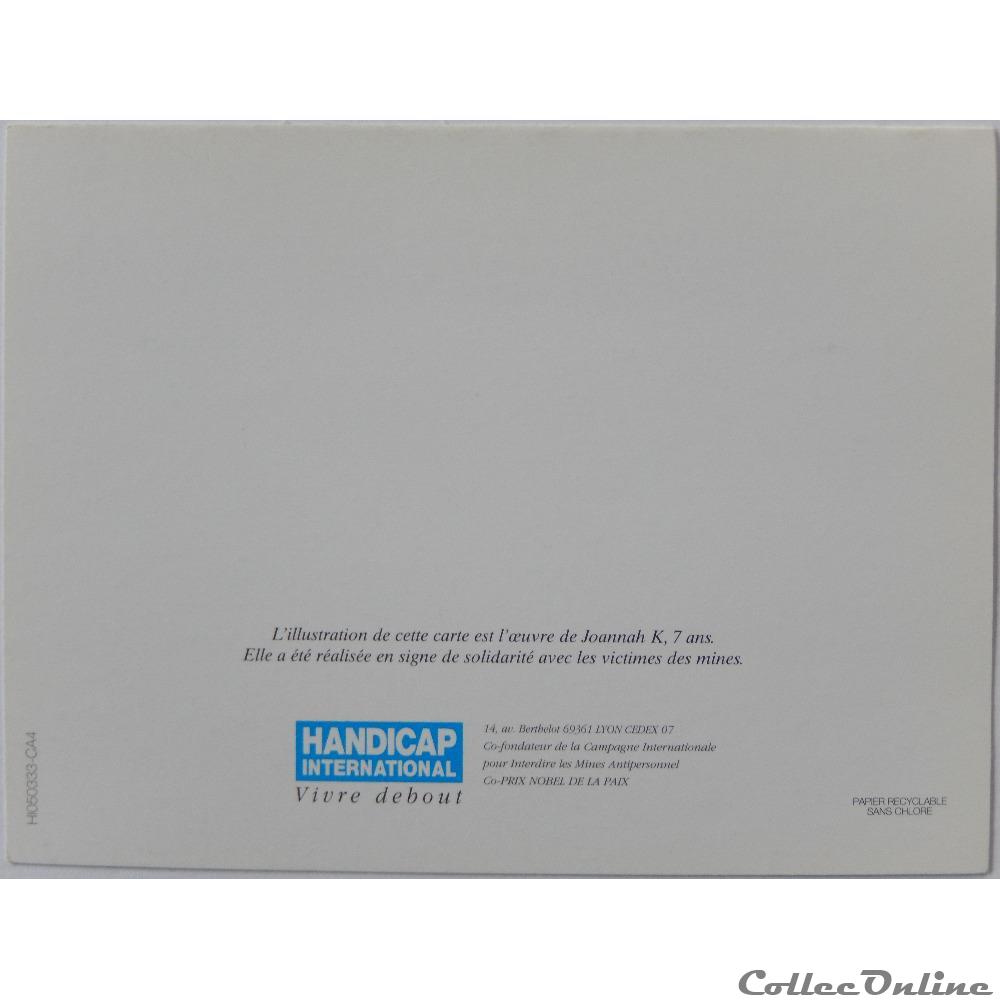 carte postale outre mer cp peinture