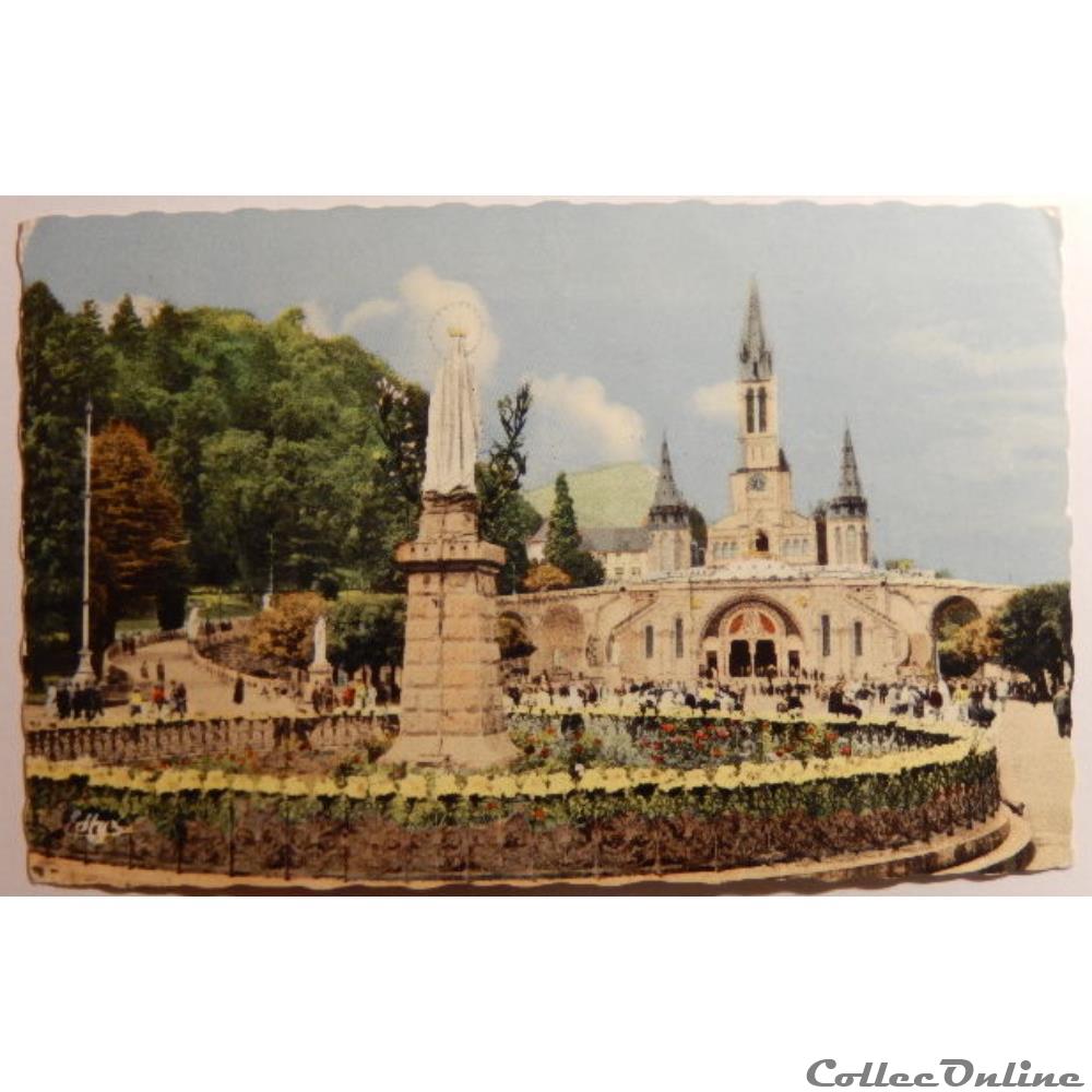 CPA des Hautes-Pyrénées, Lourdes carte postale france midi cpa des hautes pyrenees lourdes