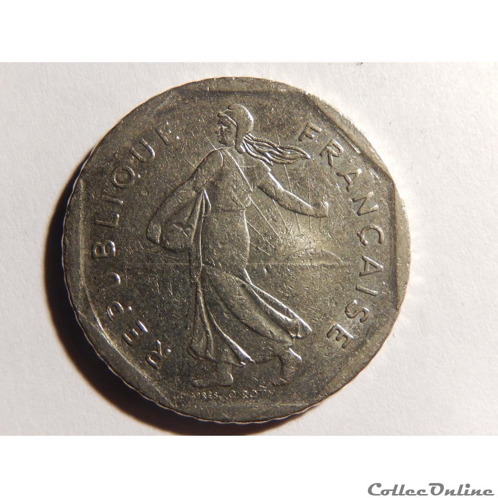2 Francs Semeuse 1981 3 monnaie france moderne 2 francs semeuse 1981