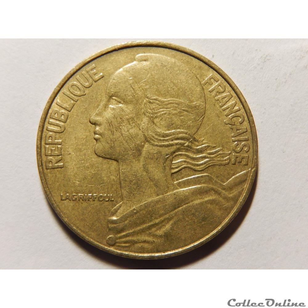 monnaie france moderne 20 centimes marianne 1984
