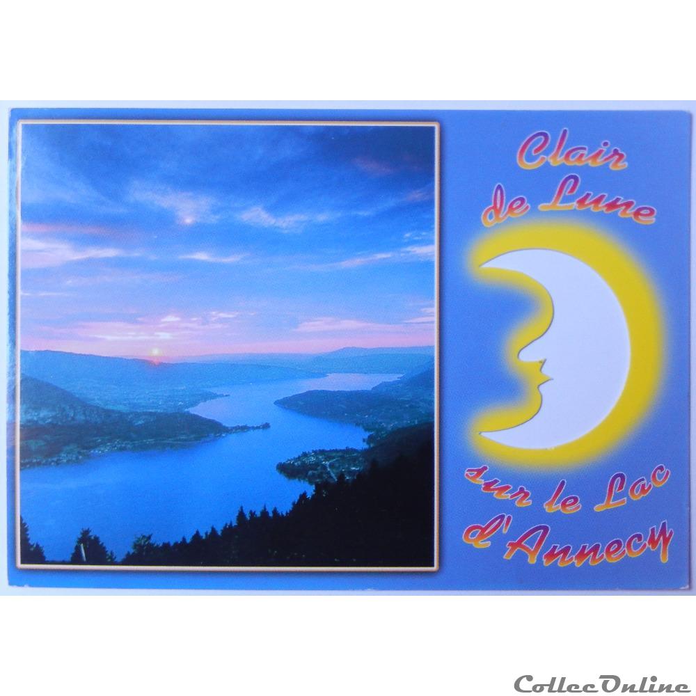 carte postale france rhone alpe cp de haute savoie lac annecy