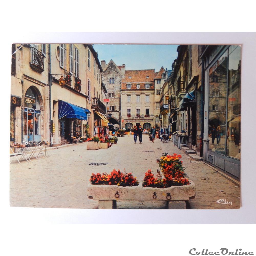 carte postale france bourgogne cp de cote or semur en auxois rue buffon