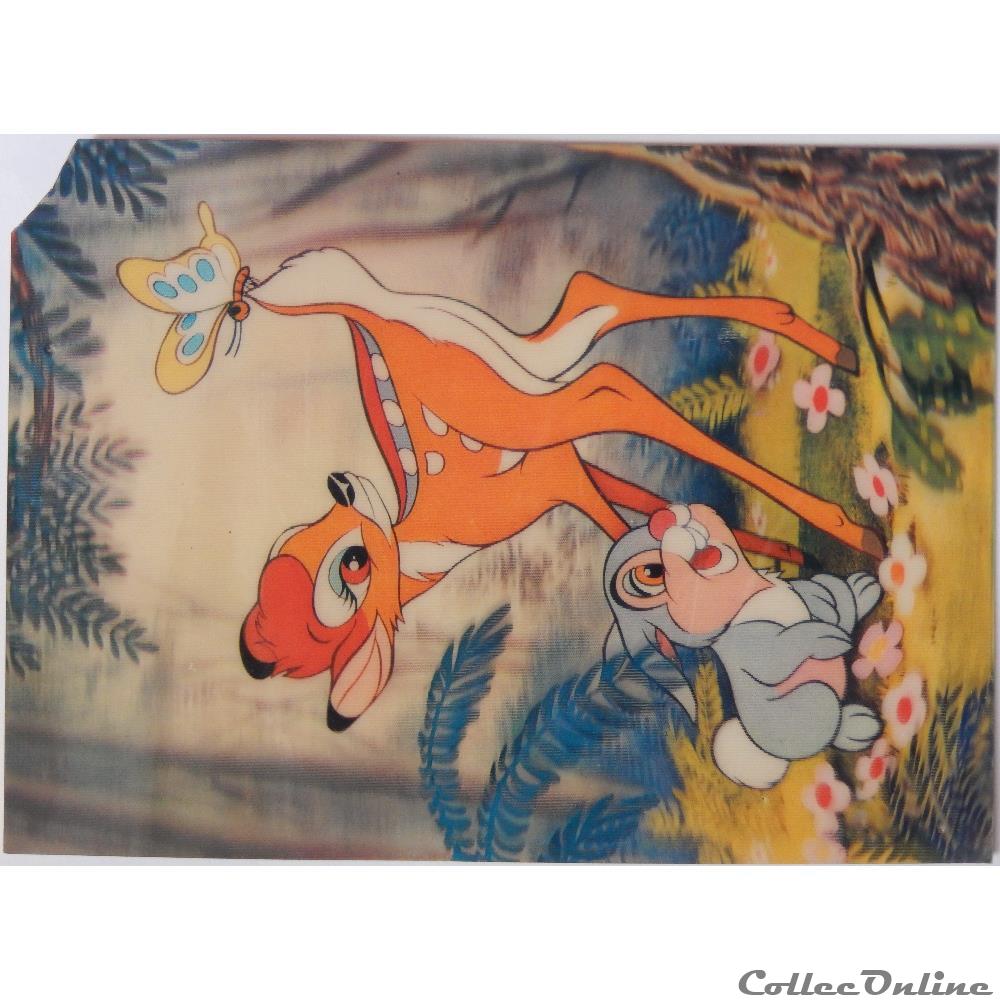 carte postale amerique provence cote azur cp dessin anime bambi