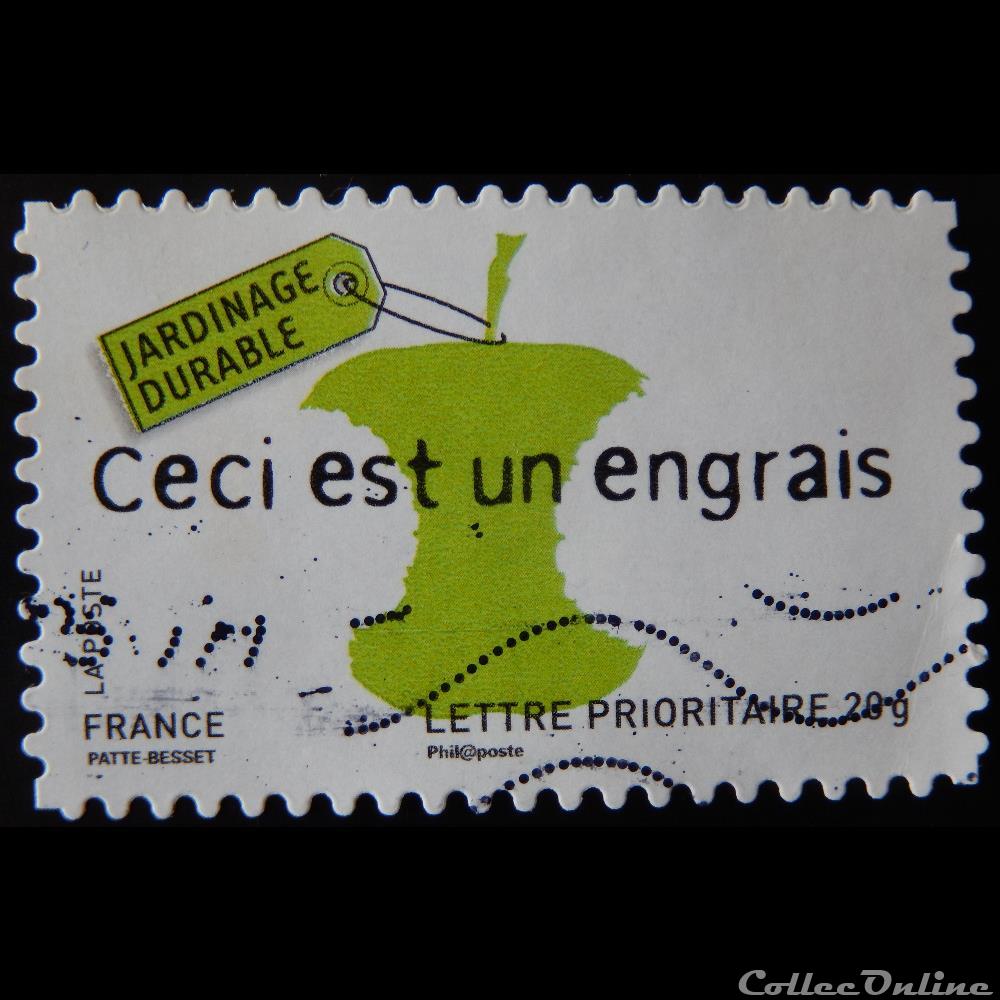 04213 Jardinage durable 20 gr timbre france 04213 jardinage durable 20 gr