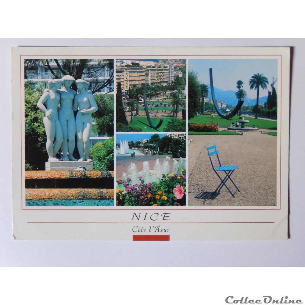 carte postale france provence cote azur cp des alpes maritimes nice