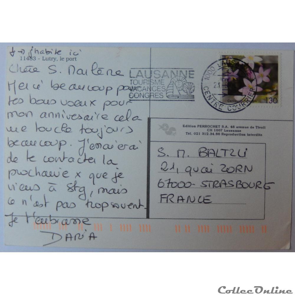 CP de Suisse, Vaud, Lutry carte postale europe ile france cp de suisse vaud lutry