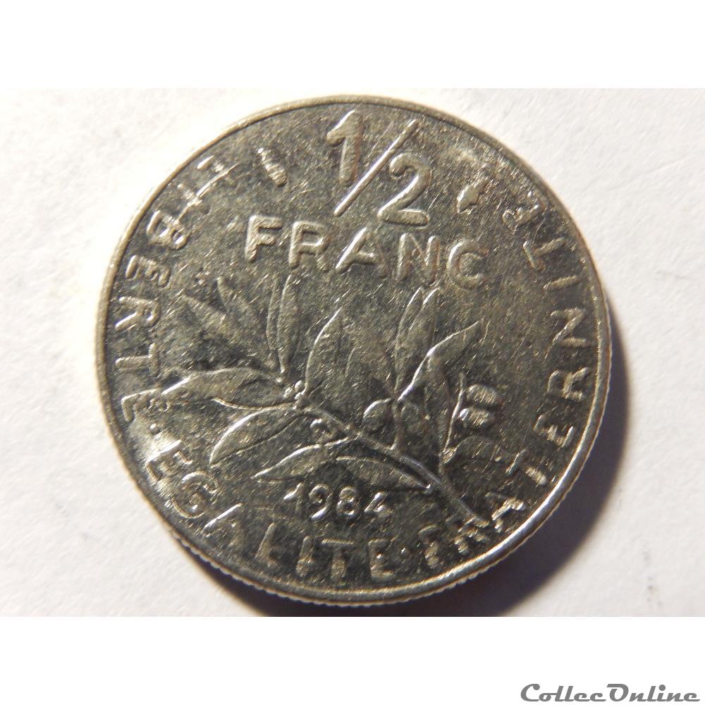 50 centimes Semeuse 1984 monnaie france moderne 50 centimes semeuse 1984