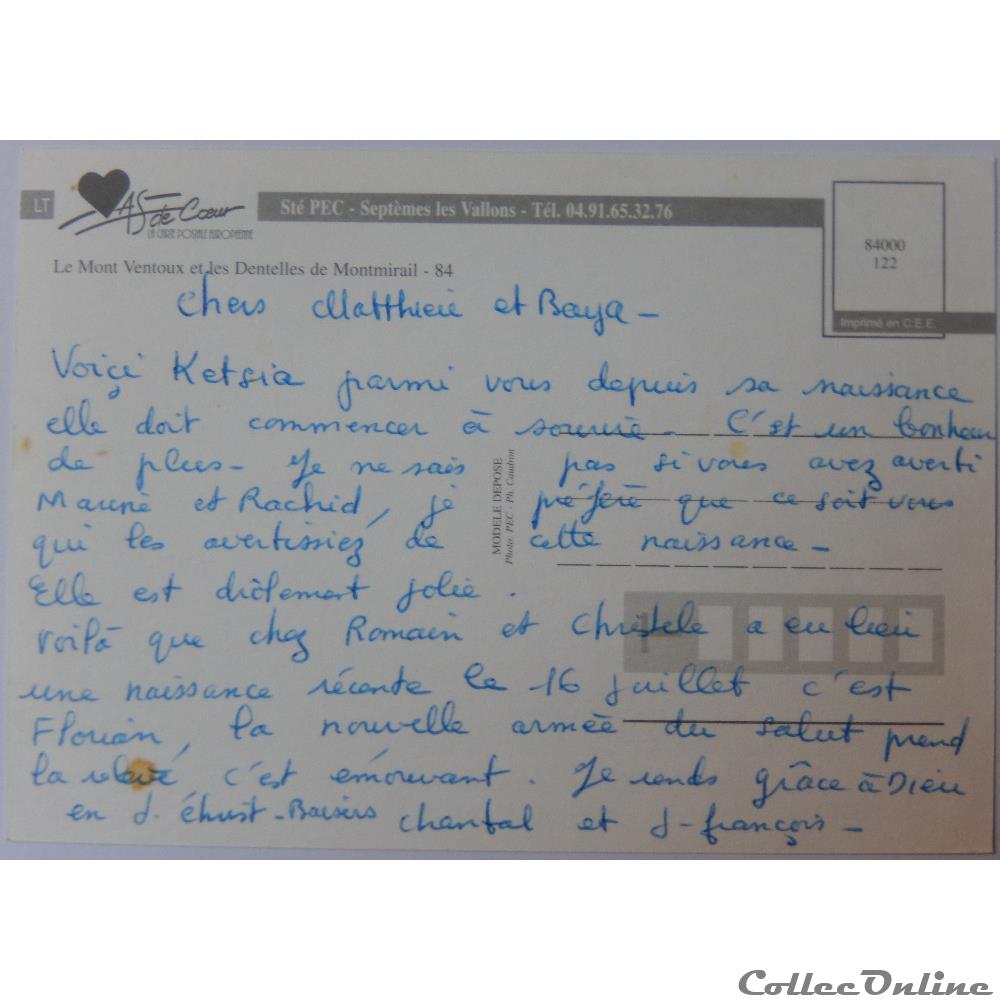 carte postale france provence cote azur cp du vaucluse le mont ventoux