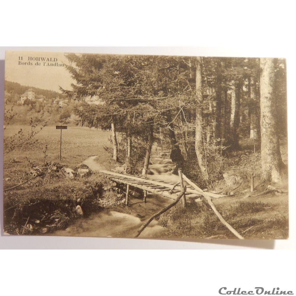 carte postale france alsace cpa du hohwald bas rhin