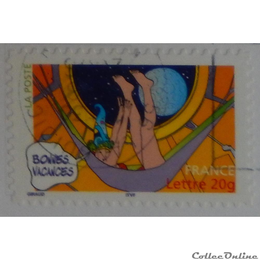 03904 Bonnes vacances 20 gr de 2006 3 timbre france 03904 bonnes vacances 20 gr de 2006