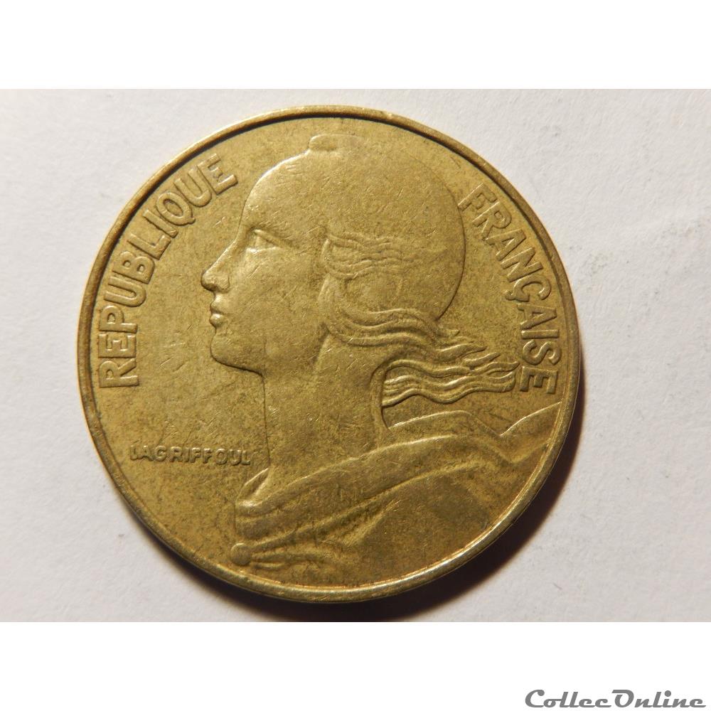 20 centimes Marianne 1977 2 monnaie france moderne 20 centimes marianne 1977
