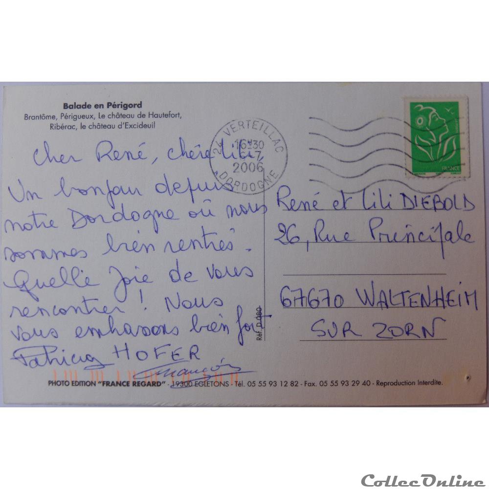 CP de Dordogne, Le Périgord - Tarjetas Postales - Europa - Francia