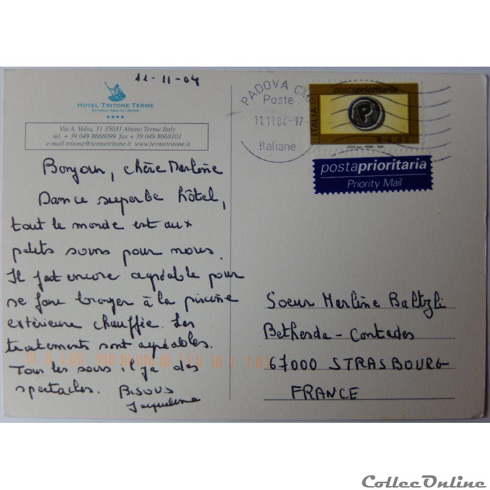 CP d'Italie, Vénétie, Abano Terme carte postale europe aquitaine cp italie venetie abano terme
