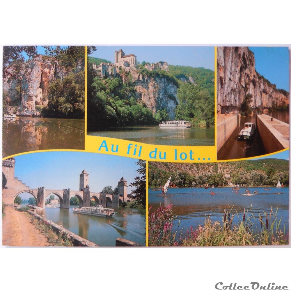 CP du Lot carte postale france midi pyrenee cp du lot