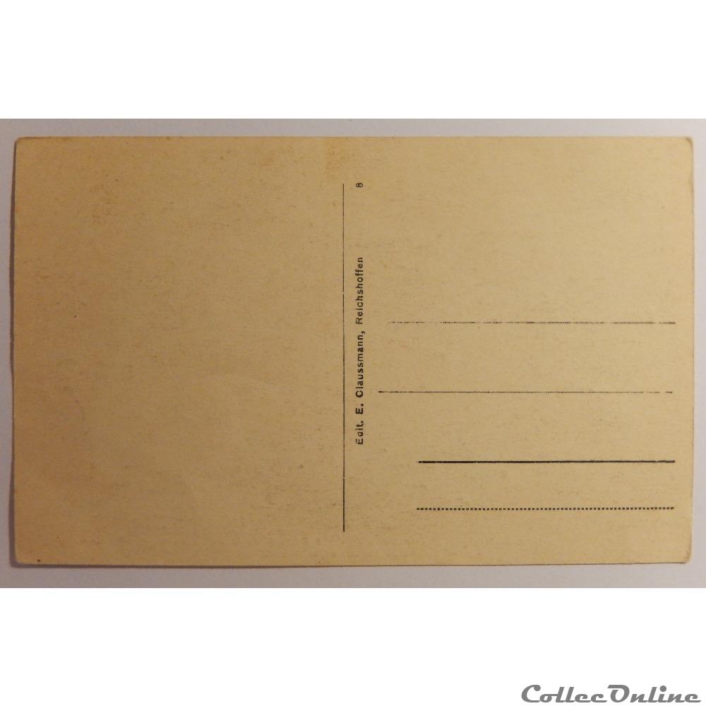carte postale france alsace cpa de reichshoffen bas rhin
