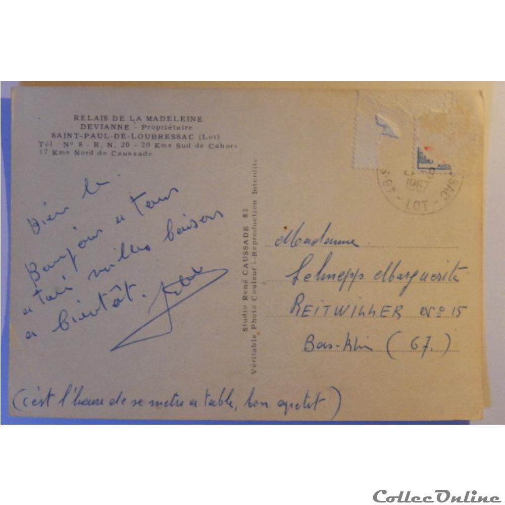 CPA du Lot, Saint-Paul-de-Loubressac carte postale france midi pyrenee cpa du lot saint paul de loubressac