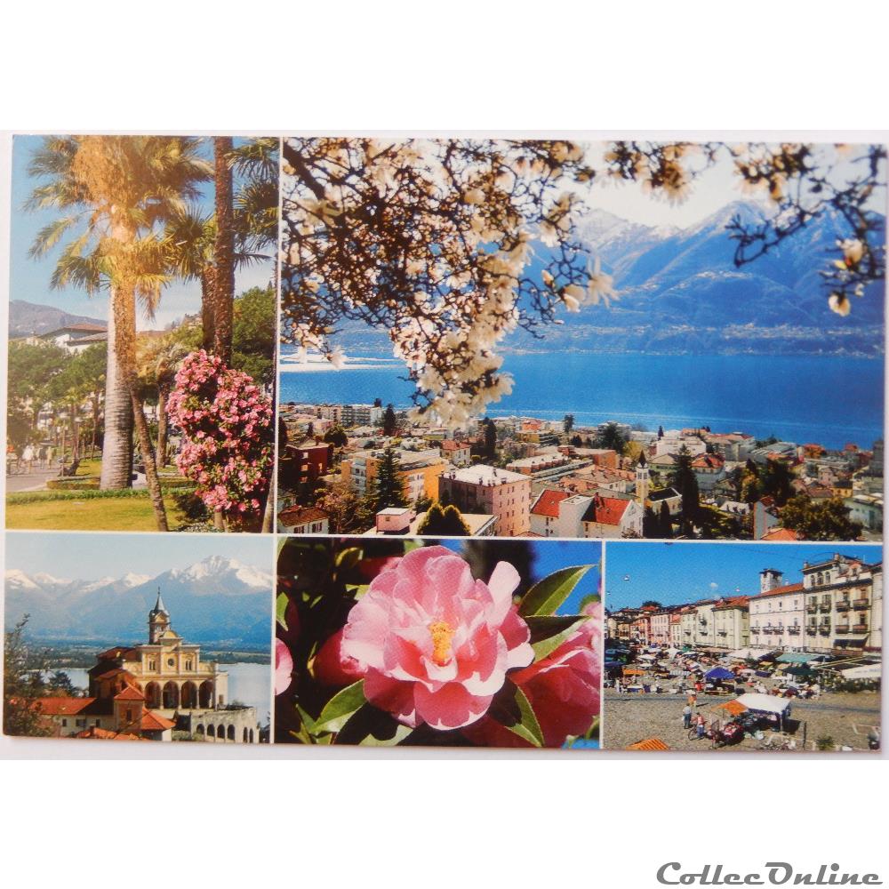 CP d'Italie, Lombardie, Lac Majeur carte postale europe franche comte cp italie lombardie lac majeur