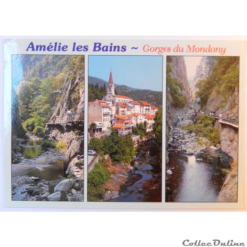 CP des Pyrénées-Orientales, Amélie les Bains carte postale france midi cp des pyrenees orientales amelie les bains