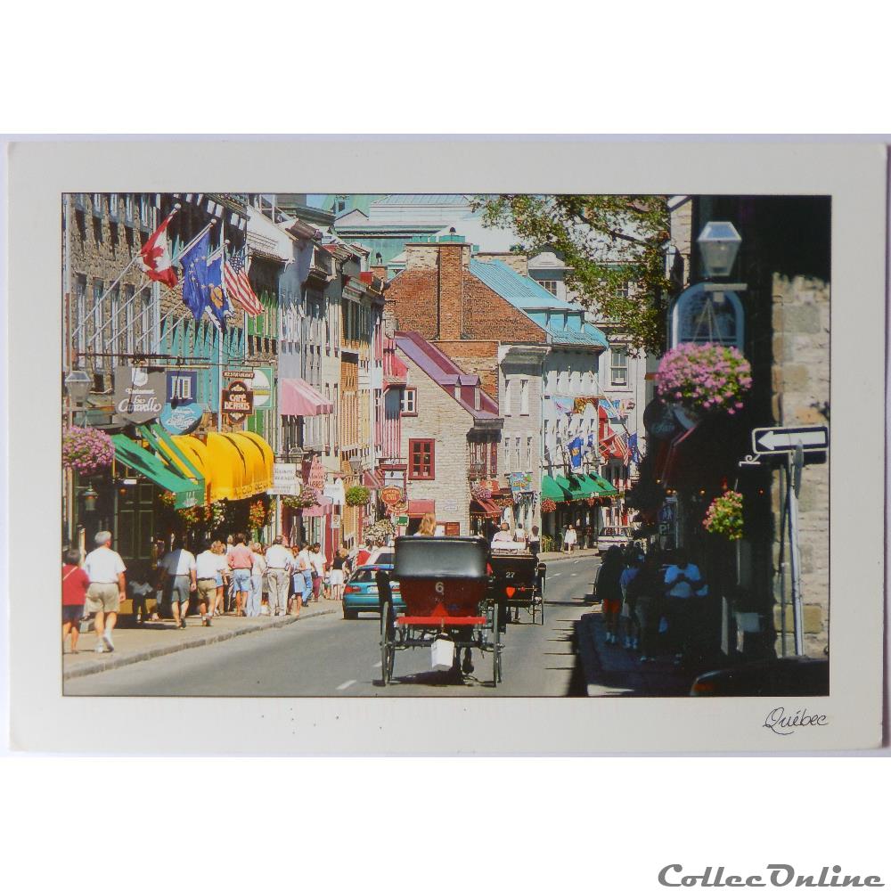 carte postale amerique ile de france cp du canada quebec