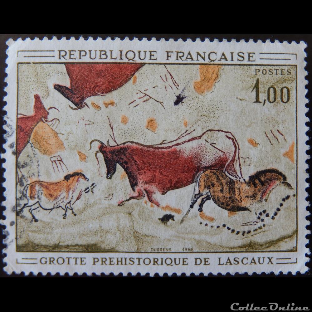 Grotte Prehistorique De Lascaux 1f Stamps Europe France