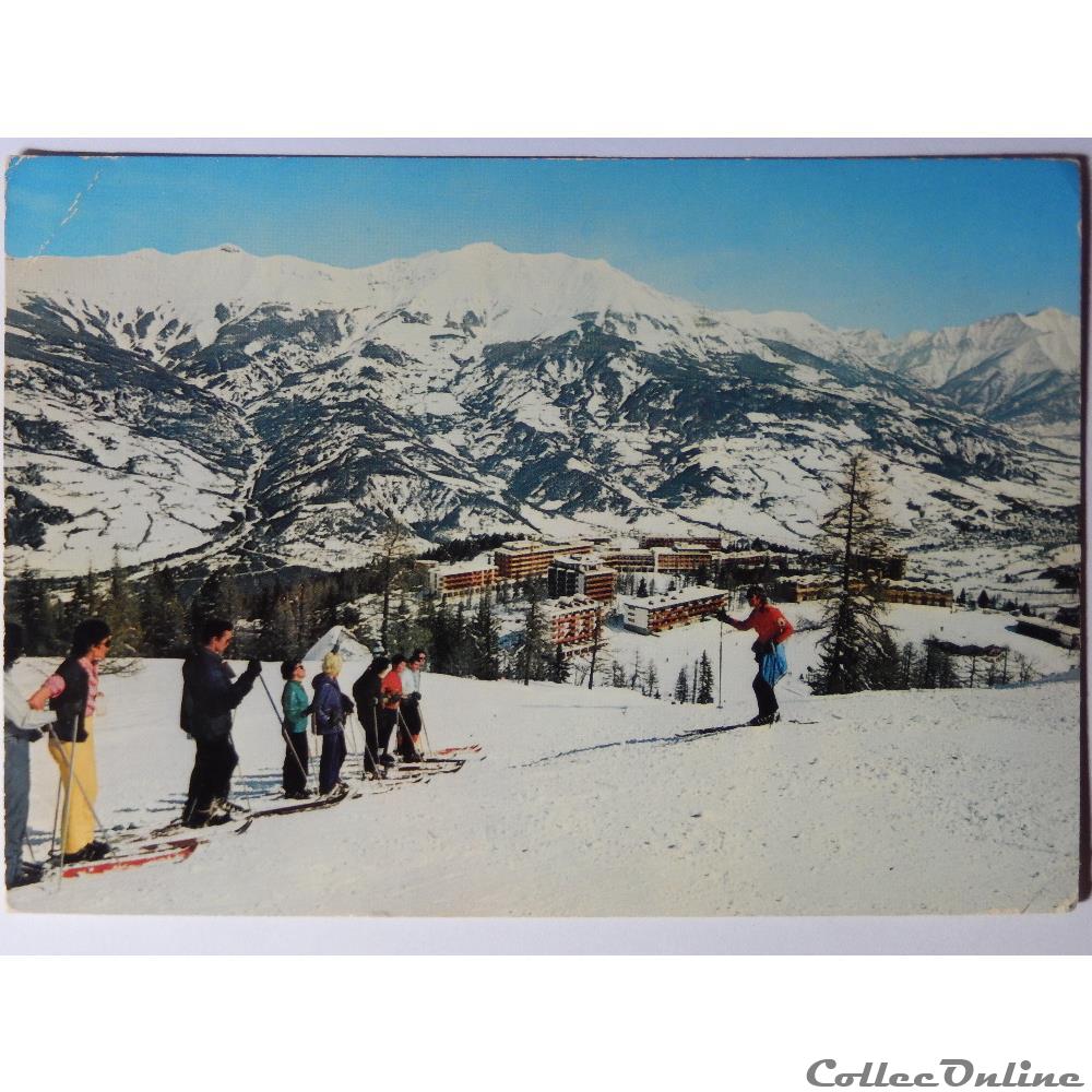 CP des Alpes de Haute-Provence, Pra-Loup carte postale france cote azur cp des alpes de haute provence pra loup