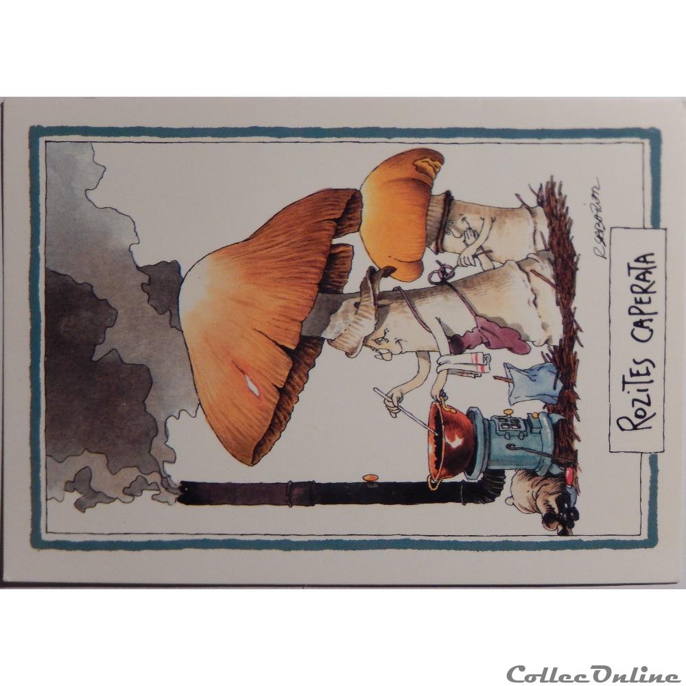 Cp Humour Champignons Cartes Postales Departement 0 Vosges