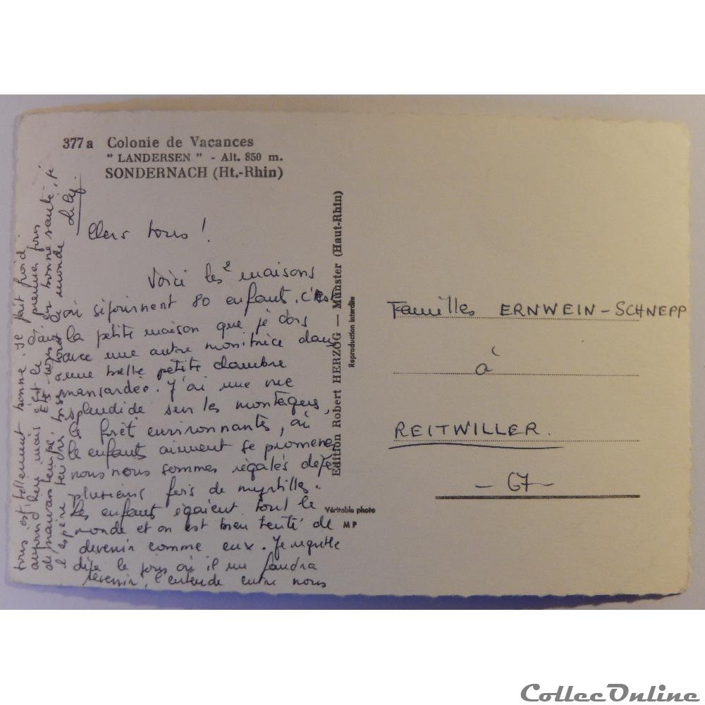 CPA de Landersen, Haut-Rhin 2 carte postale france alsace cpa de landersen haut rhin