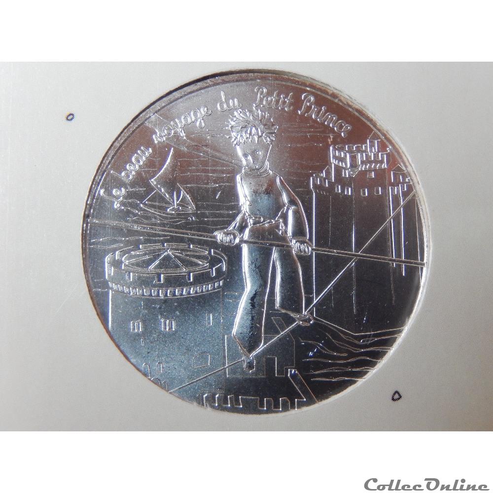 monnaie france moderne 10 euros le beau voyage du petit prince funambule au cirque