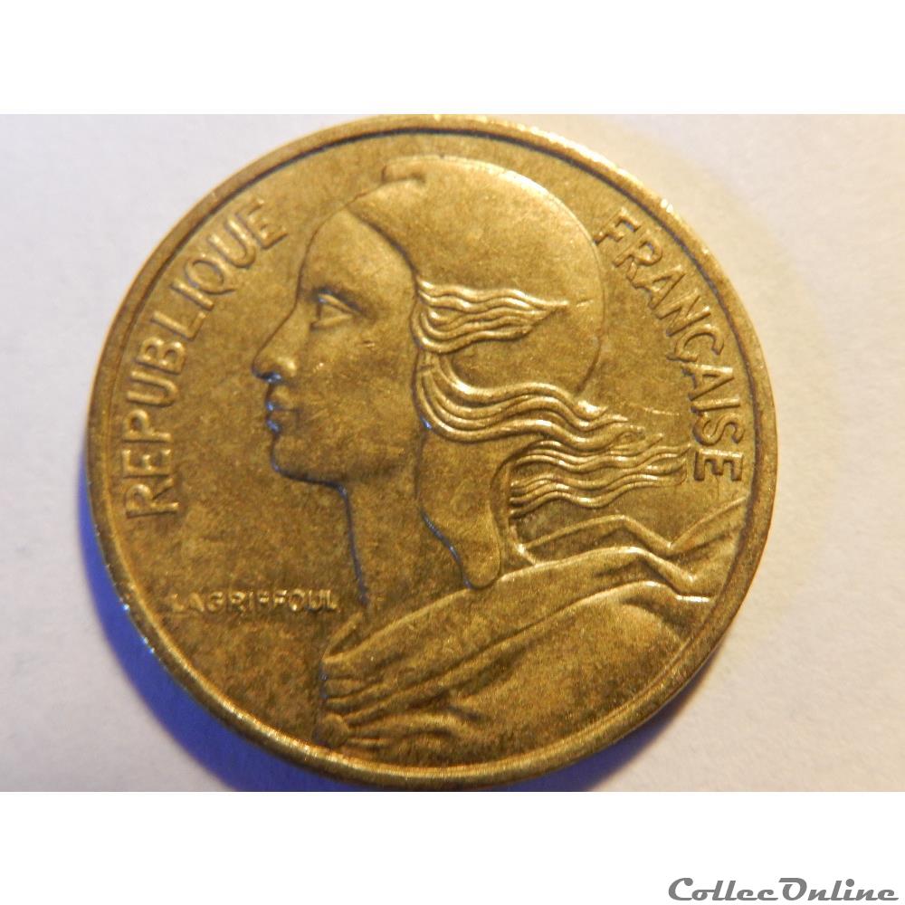 monnaie france moderne 5 centimes marianne 1986