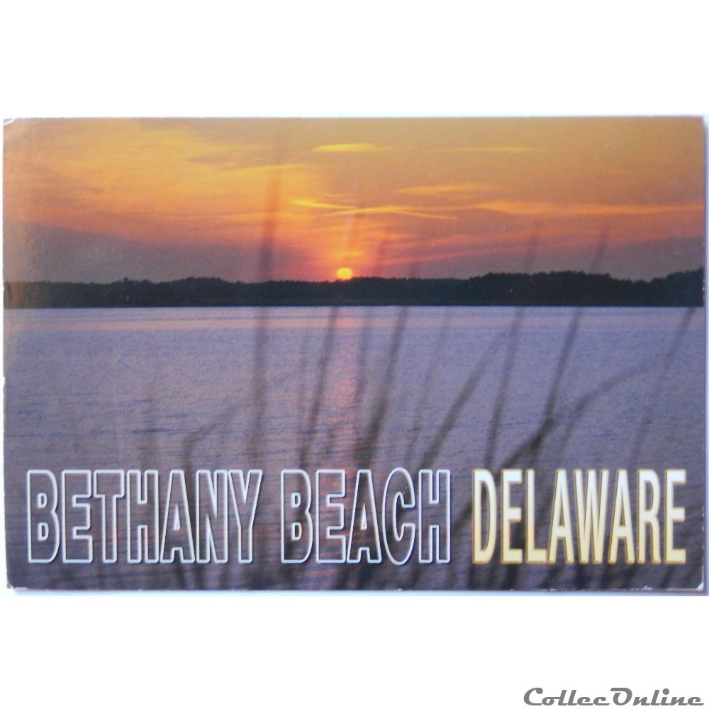 carte postale amerique rhone alpe cp des etats unis delaware bethany beach